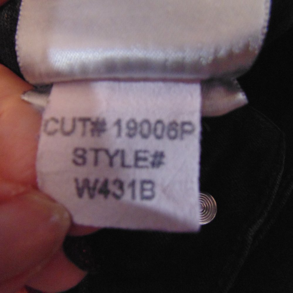 NYDJ Not Your Daughters Jeans Black MARILYN STRAIGHT Jeans 20W - Picture 6 of 6
